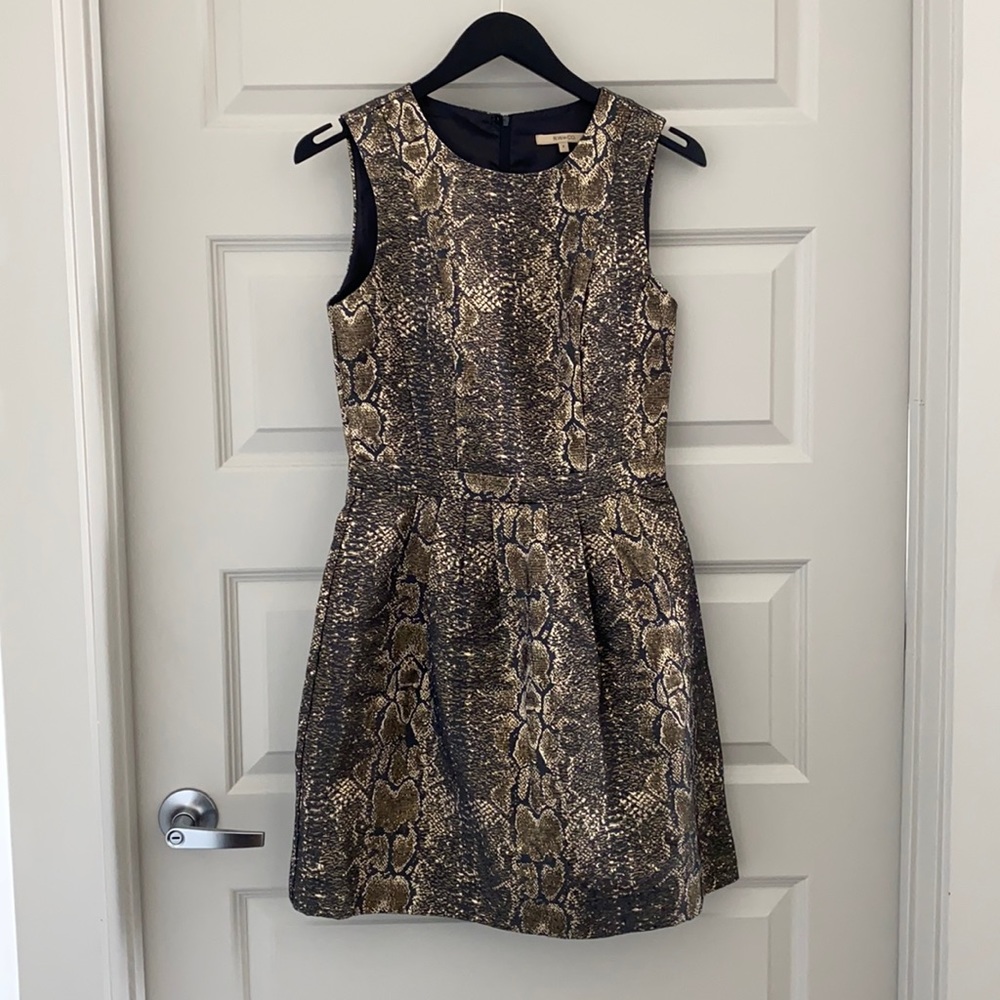 RW & Co snake print dress